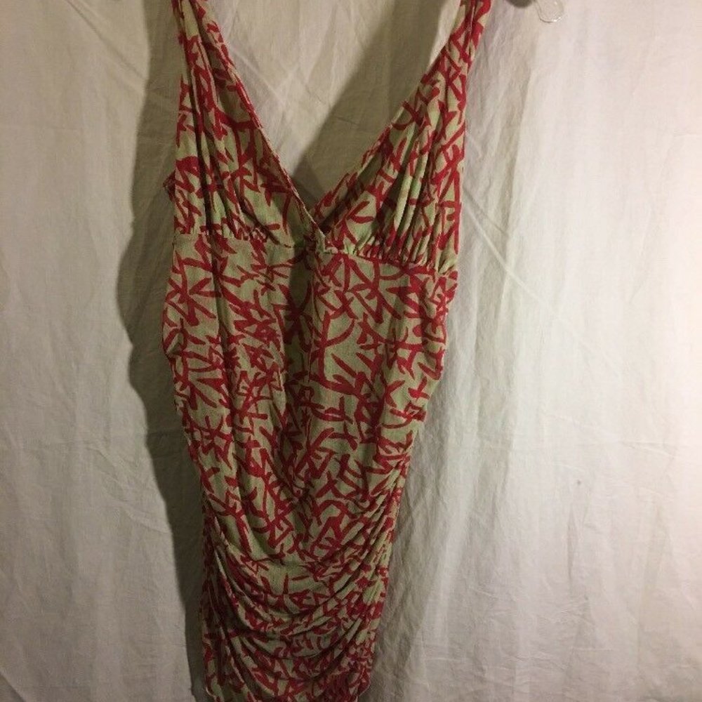 Diane Von Furstenberg Eunicetta Silk Maternity Ruched Tank Top